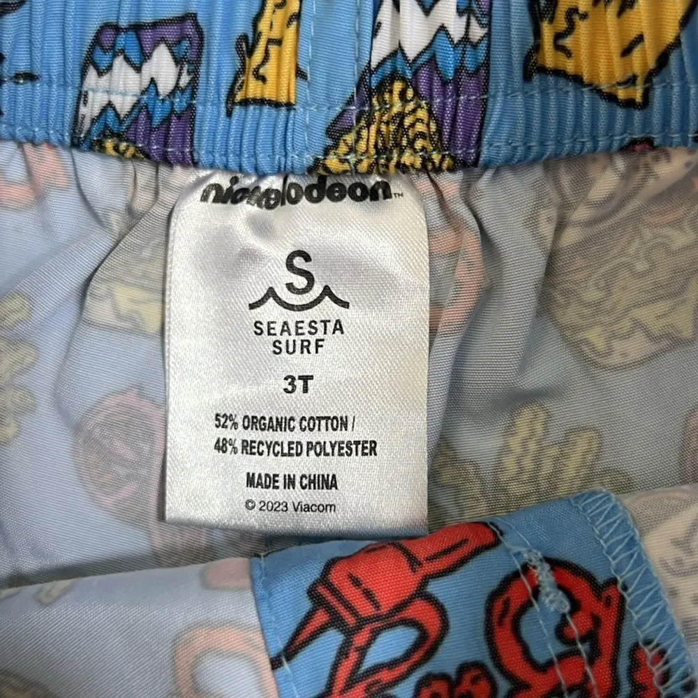 Seaesta Surf Boy's Board Shorts Good Burger 3T